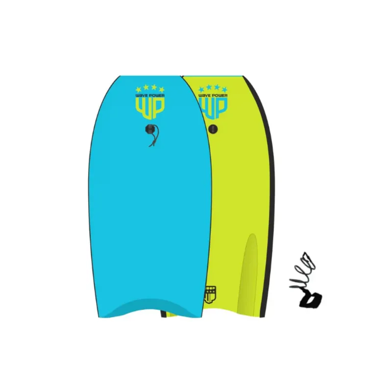 Wave Power Woop in Lite Blue / Lime 33 and 42 Inch